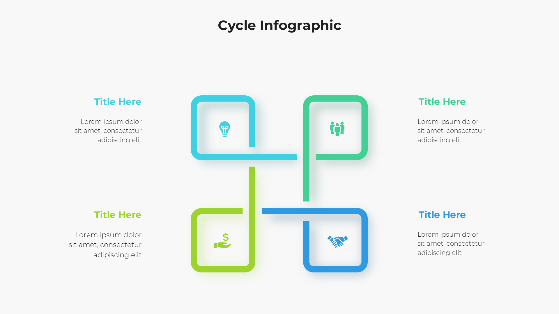 Infographics[light] slide 4